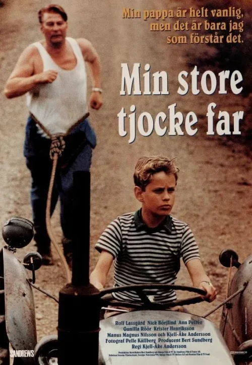 Plakat: Min store tjocke far