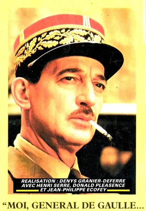 Plakat: Moi, général de Gaulle
