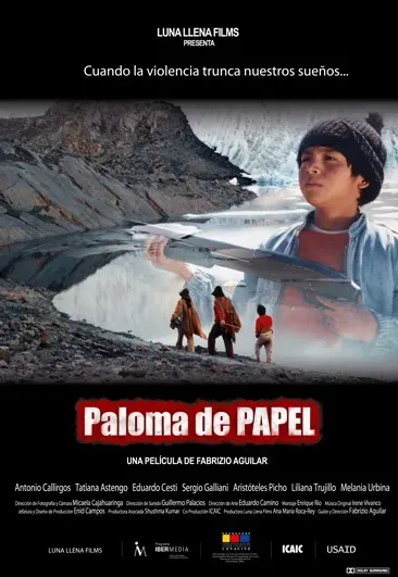 Plakat: Papierowy gołąb