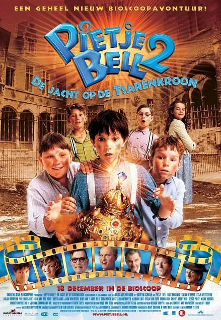 Plakat: Pietje Bell 2: Polowanie na koronę carów