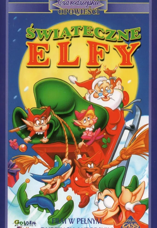 Plakat: Świąteczne elfy
