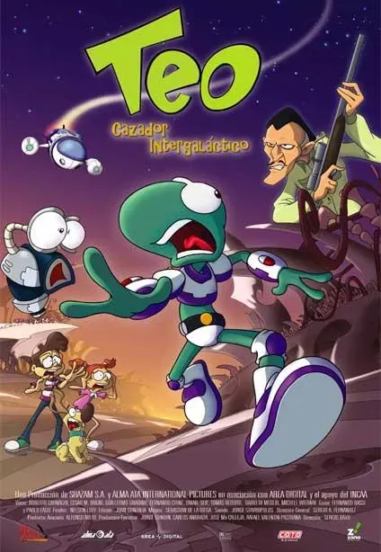 Plakat: Teo, cazador intergaláctico
