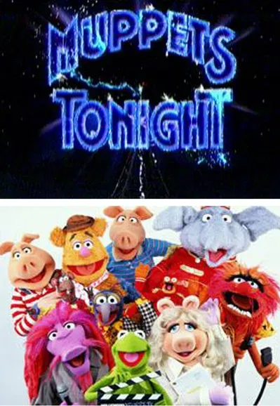 Plakat: Wieczór z muppetami