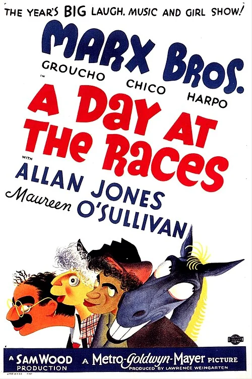 Plakat: A Day at the Races