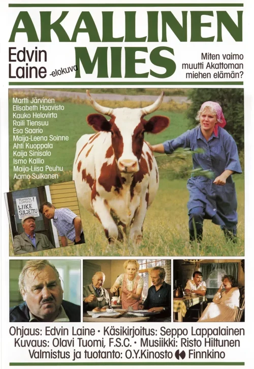 Plakat: Akallinen mies