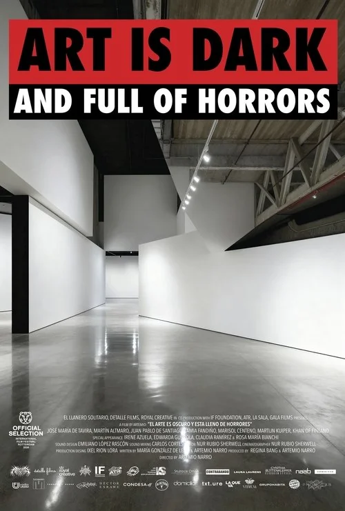 Plakat: Art Is Dark and Full of Horrors