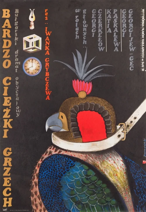 Plakat: Bardzo ciężki grzech