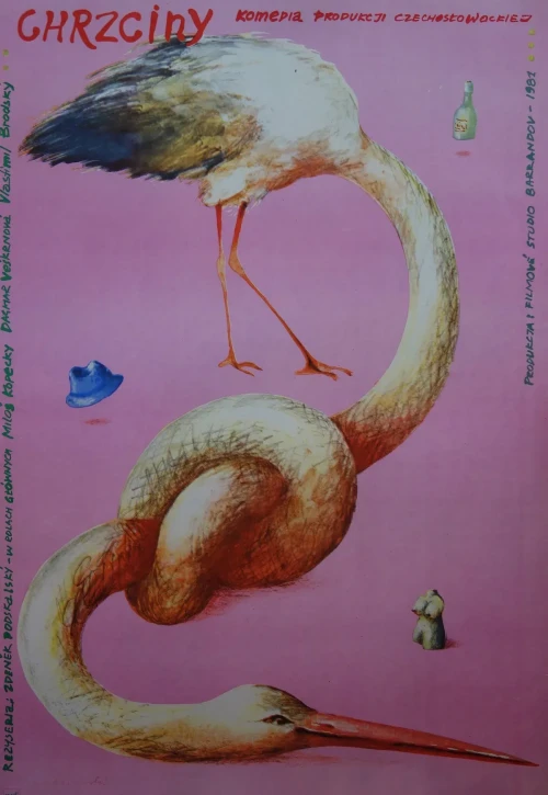 Plakat: Chrzciny
