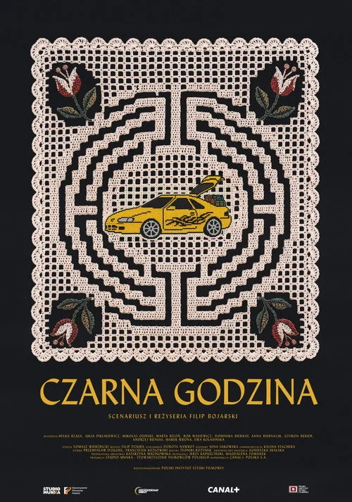Plakat: Czarna godzina