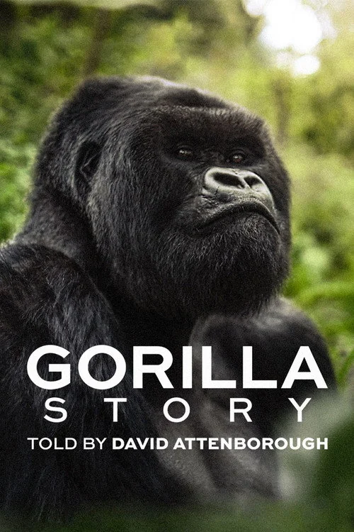Plakat: David Attenborough: Opowieść o gorylach