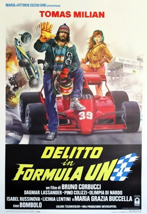 Plakat: Delitto in formula Uno