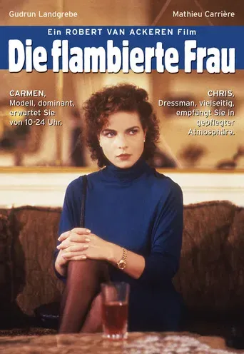 Plakat: Die flambierte Frau