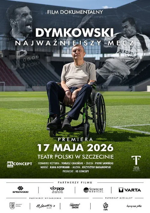 Plakat: Dymkowski. Najważniejszy mecz
