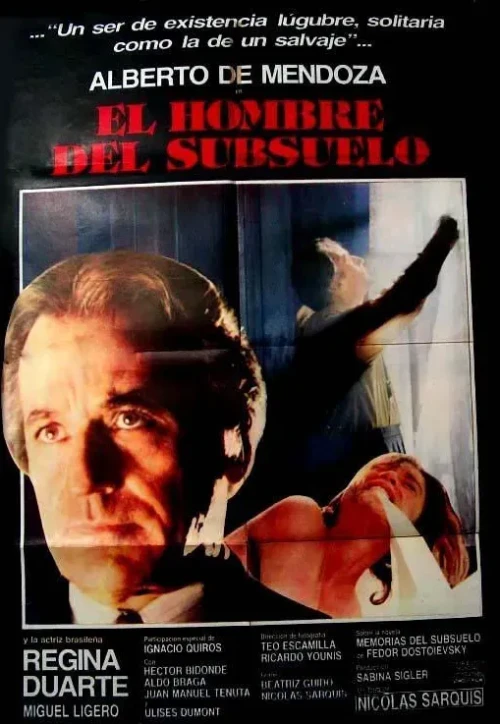 Plakat: El hombre del subsuelo