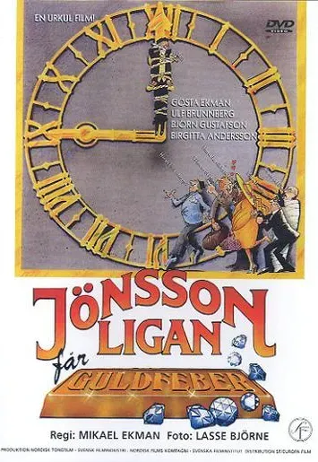 Plakat: Gang Jönssona i gorączka złota