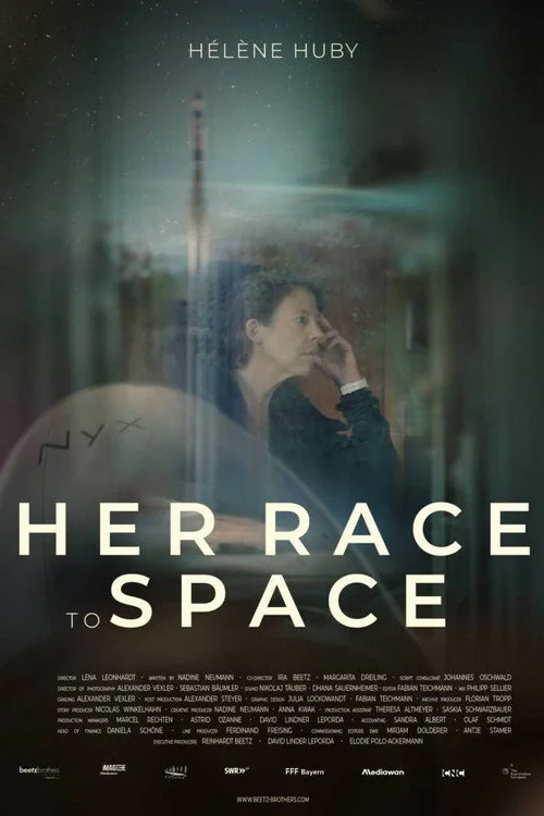 Plakat: Hélène Huby: Her Race to Space