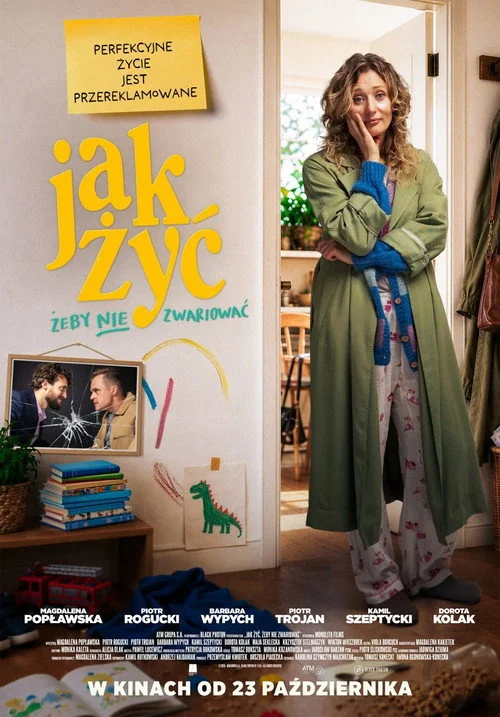 Plakat: Jak żyć, żeby nie zwariować