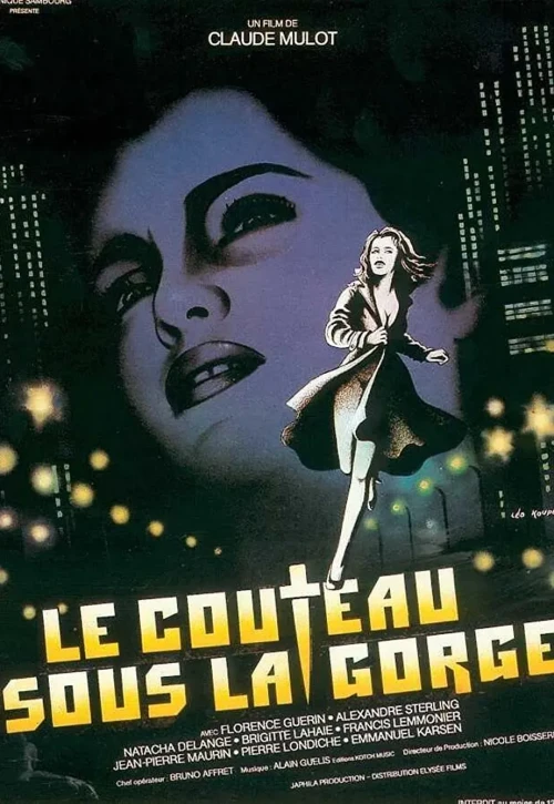 Plakat: Le couteau sous la gorge