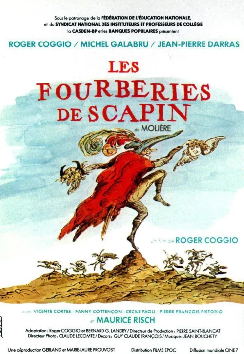 Plakat: Les fourberies de Scapin