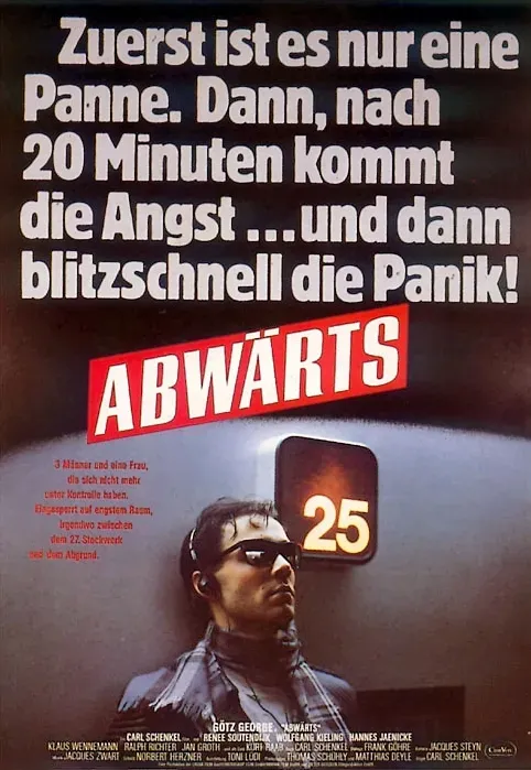 Plakat: Na dół