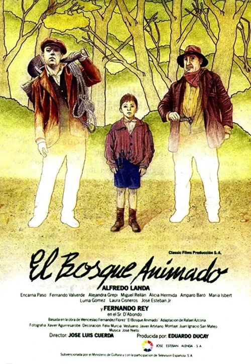 Plakat: Ożywiony las