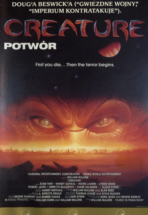 Plakat: Potwór