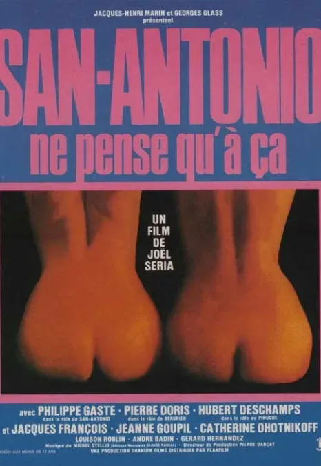Plakat: San-Antonio ne pense qu'à ça