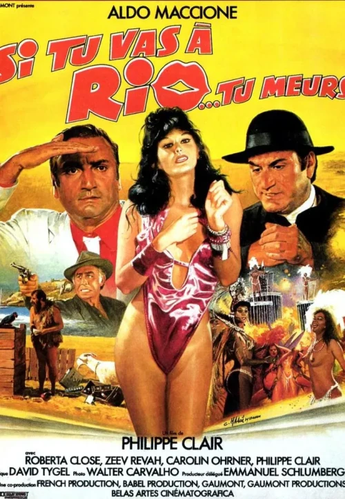 Plakat: Si tu vas à Rio... tu meurs