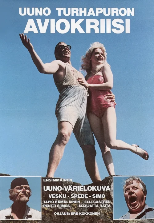 Plakat: Uuno Turhapuron aviokriisi