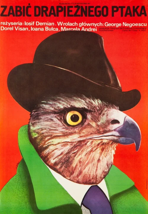Plakat: Zabić drapieżnego ptaka