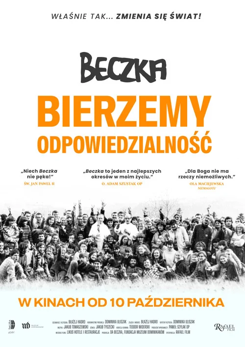 Plakat: Beczka. Bierzemy odpowiedzialność