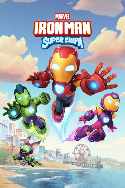 Plakat: Iron Man I Super Ekipa Na Krótko