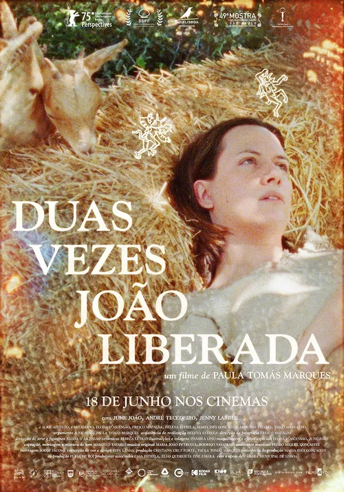 Plakat: João Liberada razy dwa