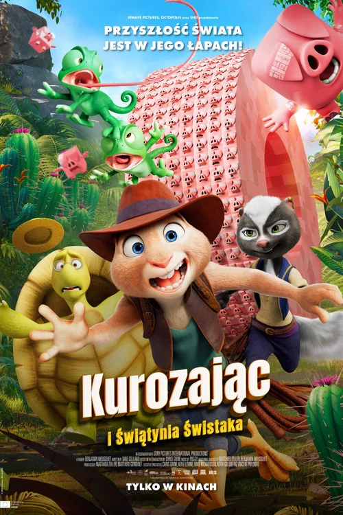 Plakat: Kurozając i świątynia Świstaka