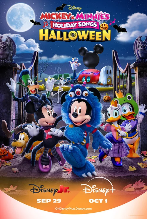 Plakat: Miki i Minnie: Piosenki na Halloween