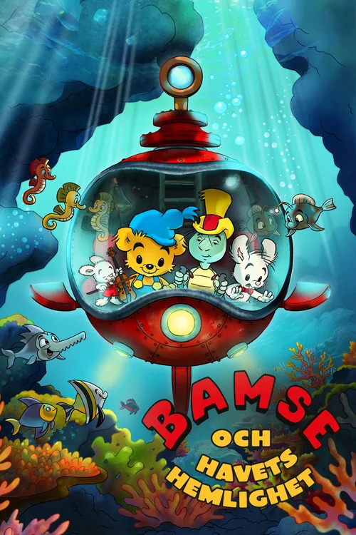 Plakat: Miś Bamse i sekret morza