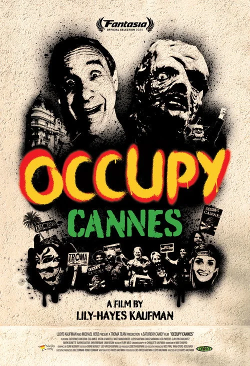 Plakat: napad na Cannes!