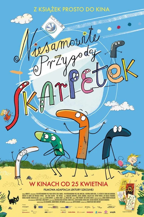 Plakat: Niesamowite przygody skarpetek