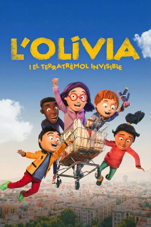 Plakat: Oliwia i niewidzialne trzęsienie ziemi