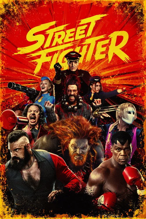 Plakat: Street Fighter: Uliczny wojownik