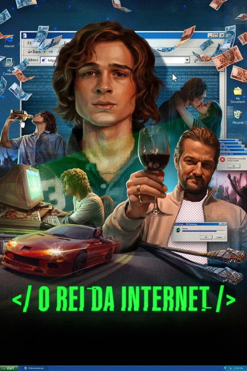 Plakat: The King of the Internet