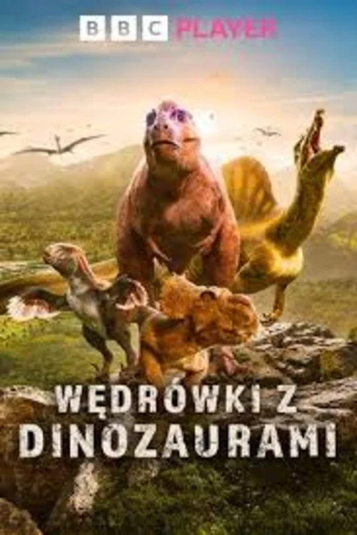Plakat: Wędrówki z dinozaurami