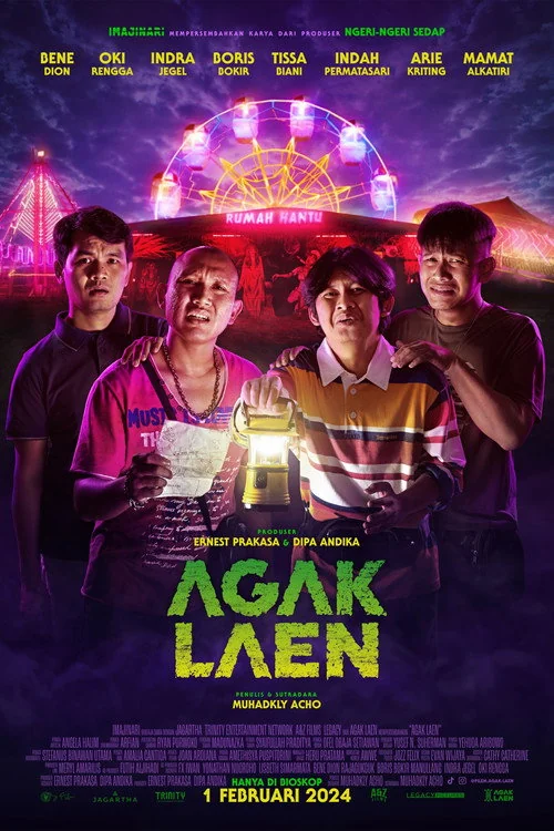 Plakat: Agak Laen