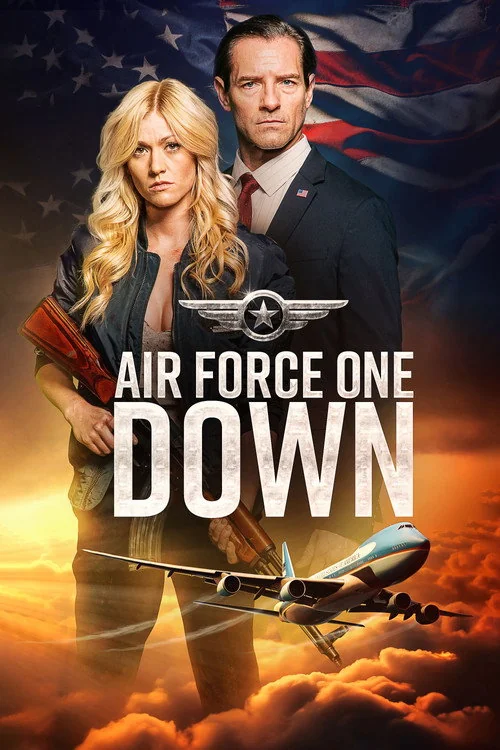 Plakat: Air Force One Down