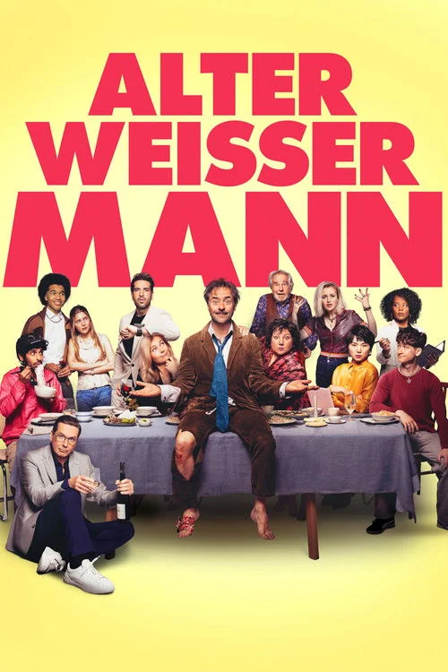 Plakat: Alter weißer Mann