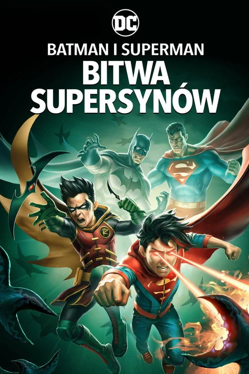 Plakat: Batman i Superman: Bitwa Supersynów