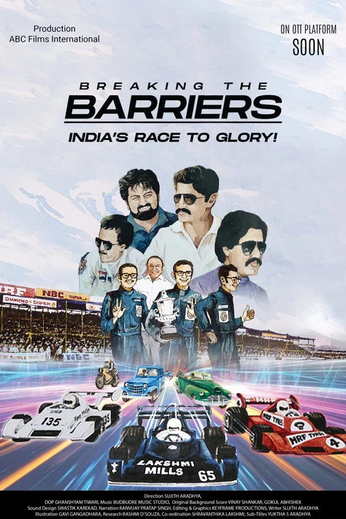 Plakat: Breaking the Barriers India's Race to Glory