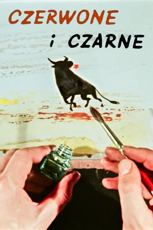 Plakat: Czerwone i czarne