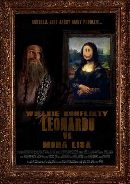 Plakat: Da Vinci vs Mona Lisa