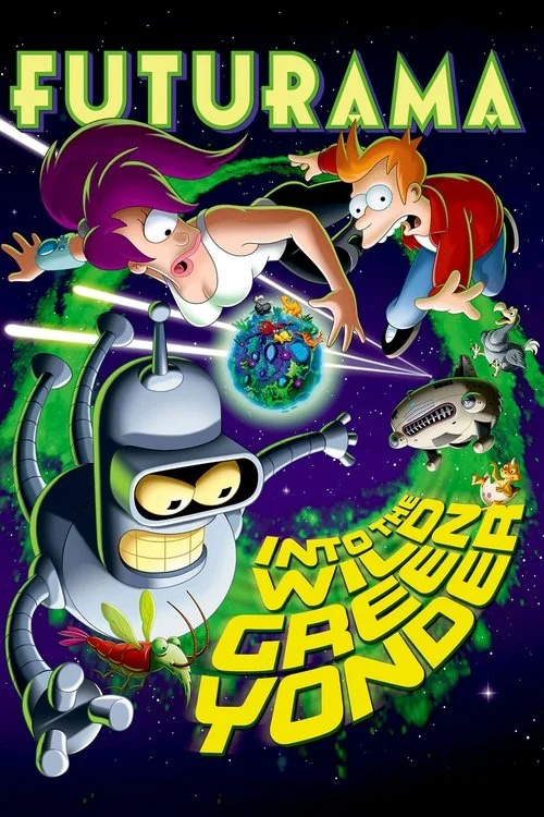 Plakat: Futurama: W zielonej dzikiej dali